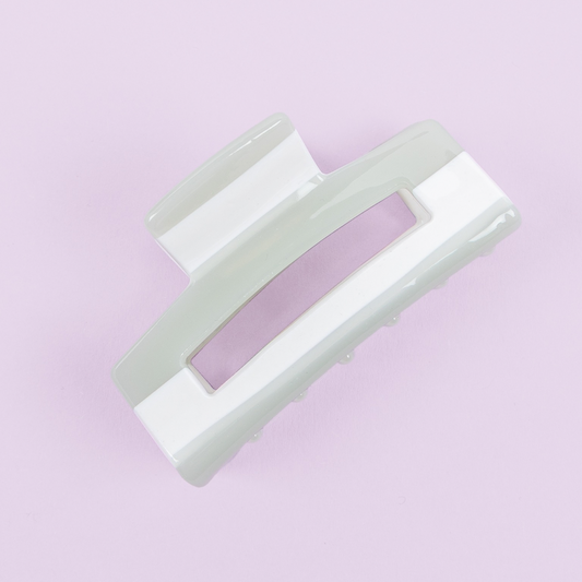 Haarclip Sage- medium