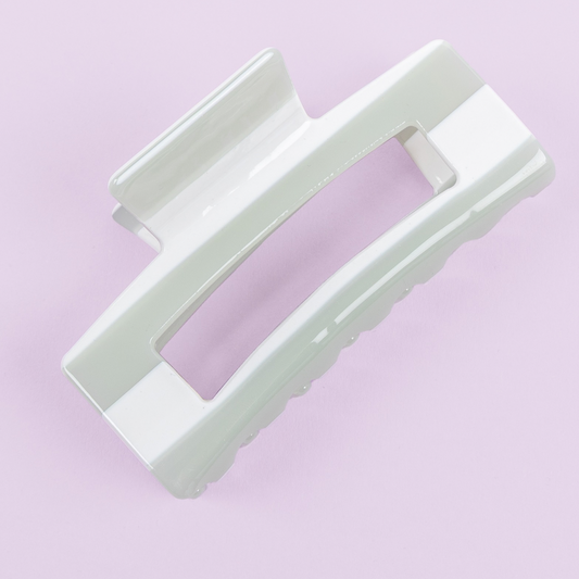 Haarclip Sage- groot