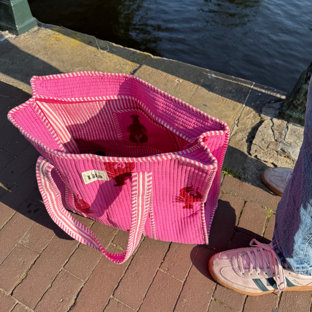 Tragetasche – Hummer – Reißverschluss – Nr. 2