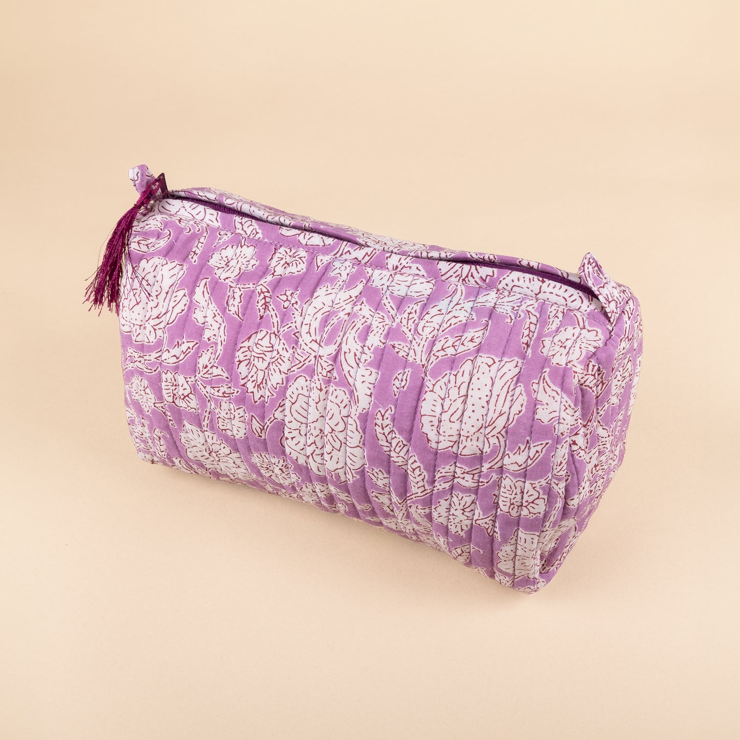 Toilettenbag - lila - groß