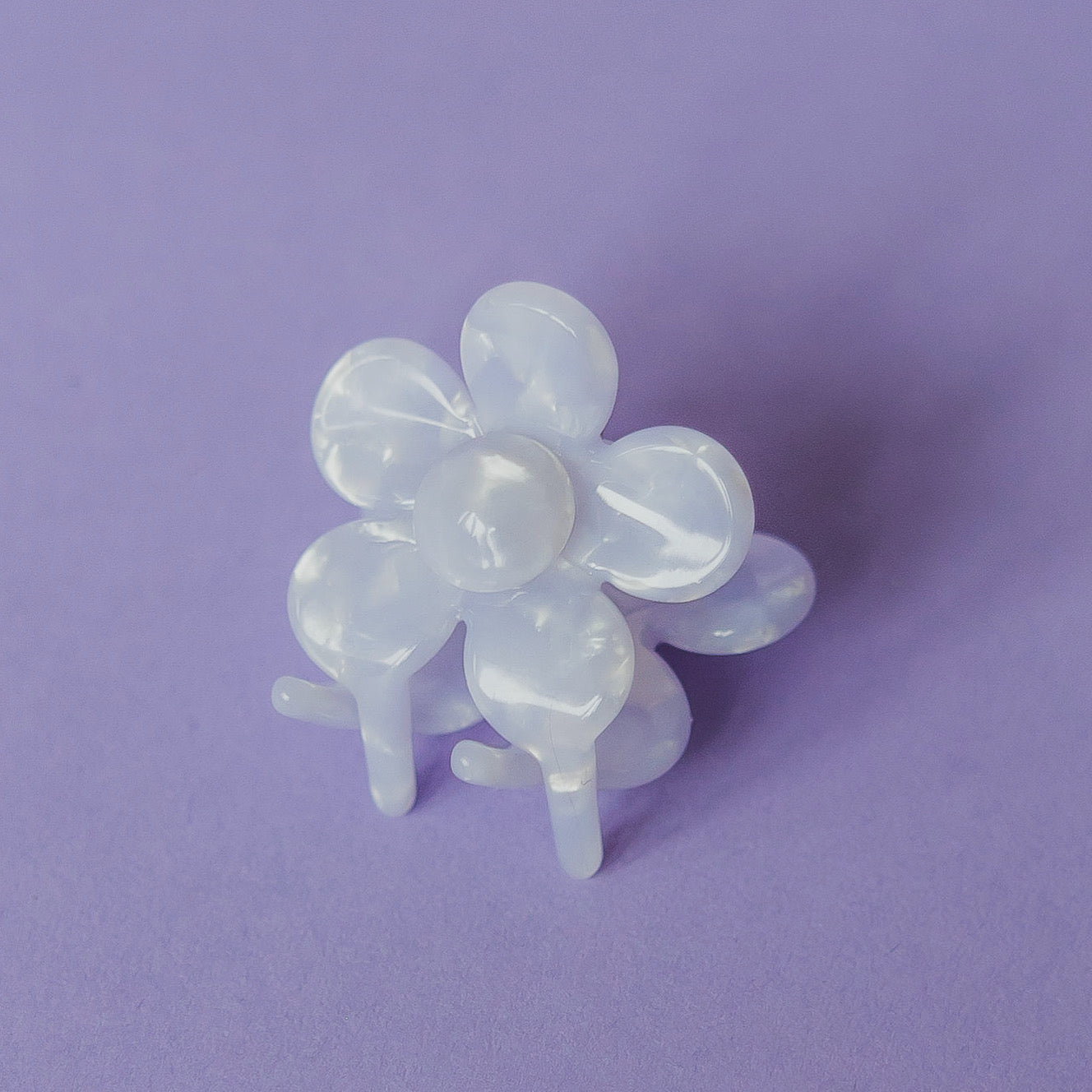 Haarclip Bloem Light Lilac-klein