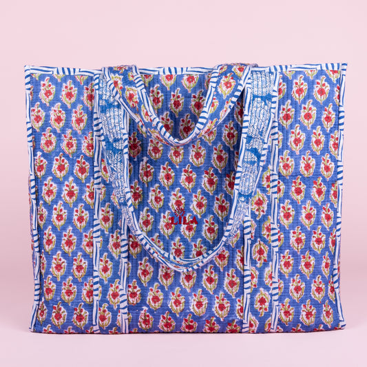Pre-order Tote bag - Blue - Zipper - No.25