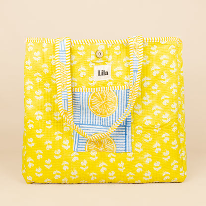 Tote bag - Lemon - No.5