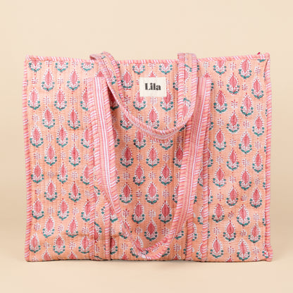 Tote Bag - rits - Peach - No.5