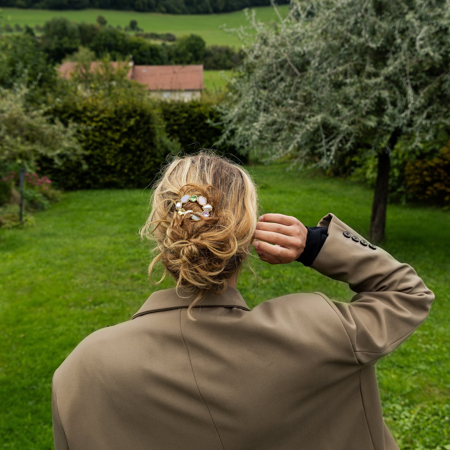 Barrette à cheveux - Cristal n°1