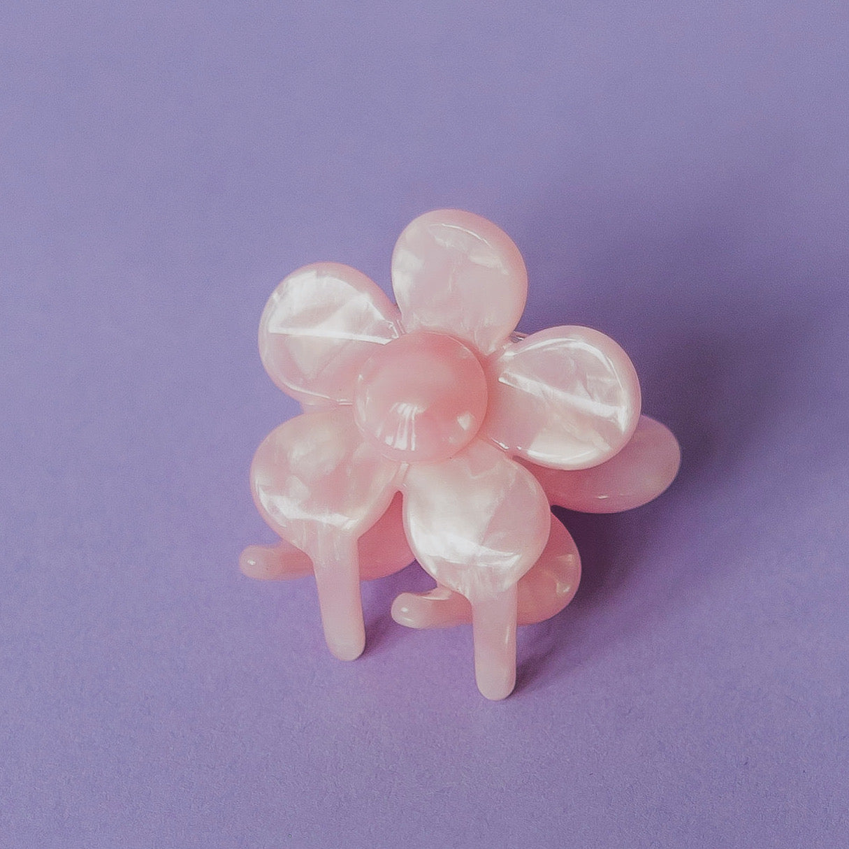 Haarspange Blume Pink-klein