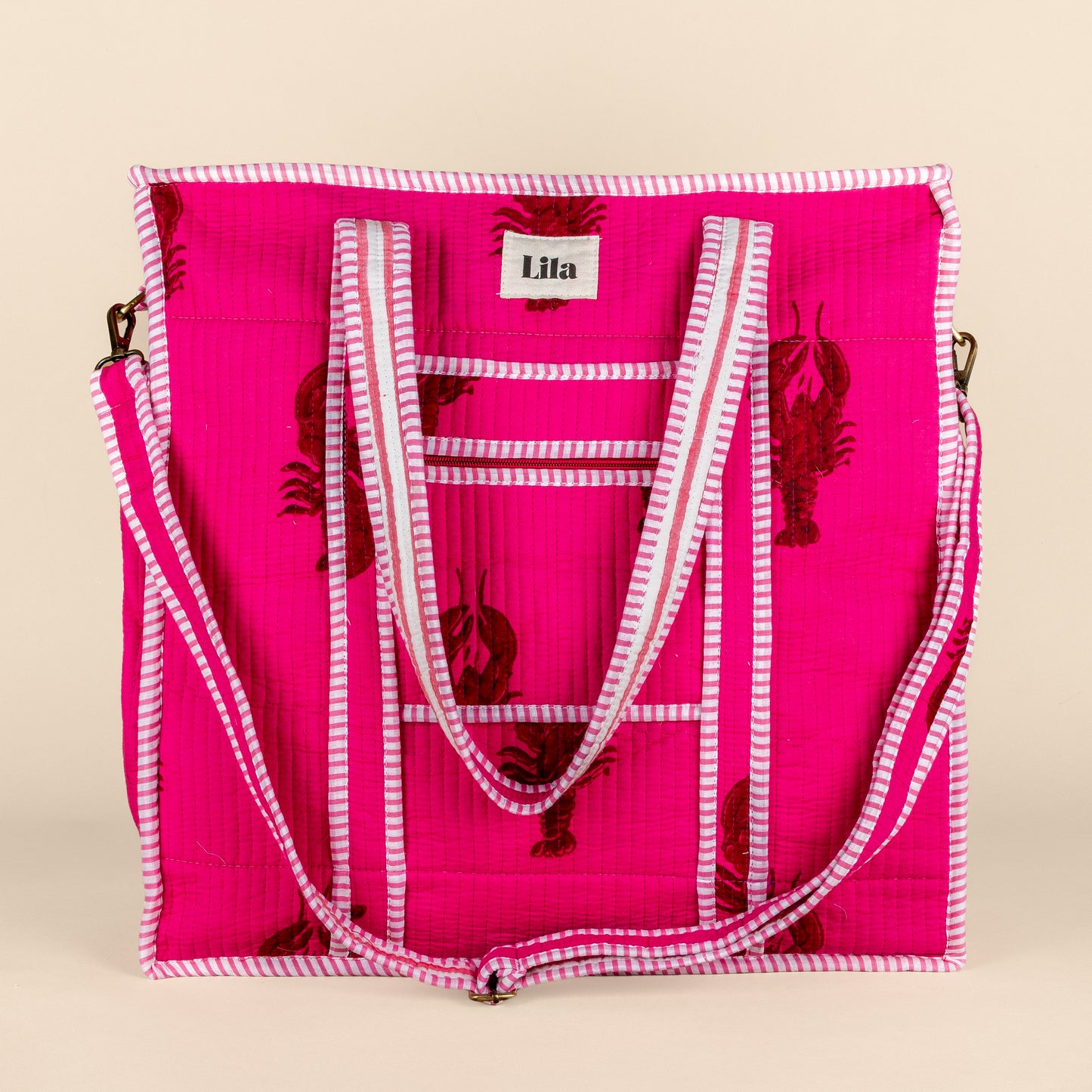 Organised Tote - Lobster - Bestseller - Inclusief toilettas- No.2