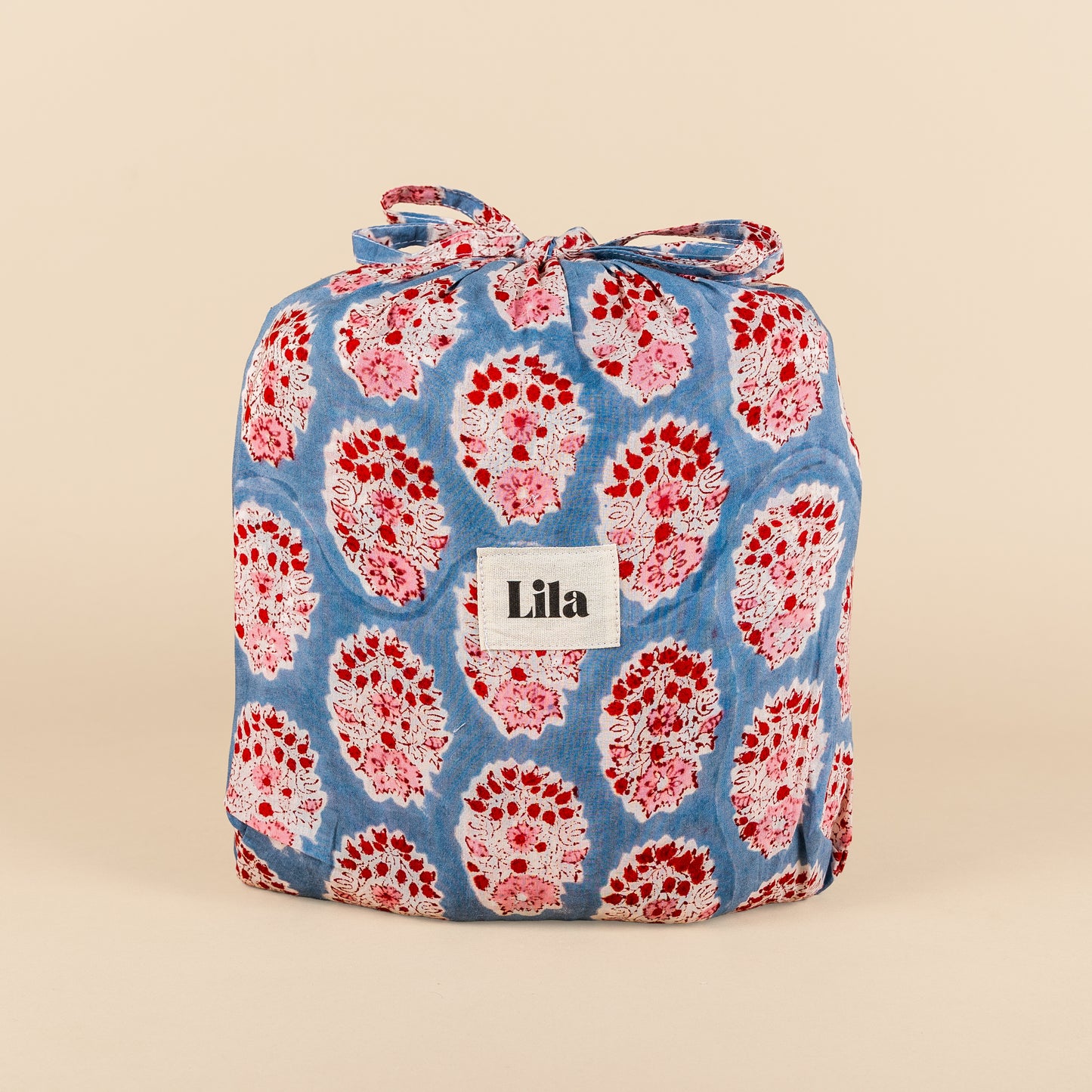 Organised Tote - Blauw - Roze - Inclusief toilettas- no.3