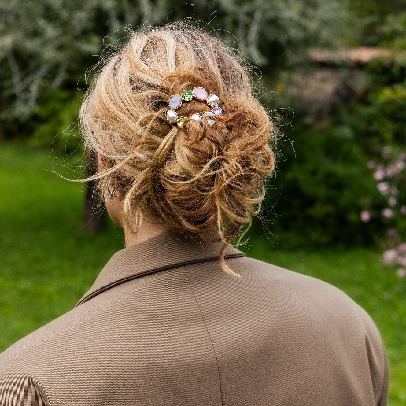 Barrette à cheveux - Cristal n°1