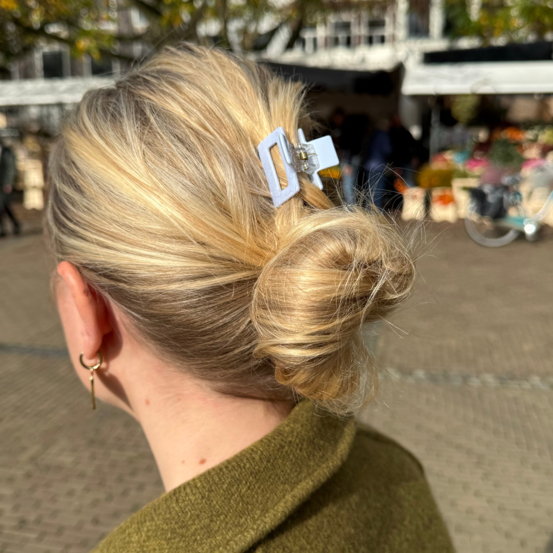 Barrette à cheveux Paillettes bleues