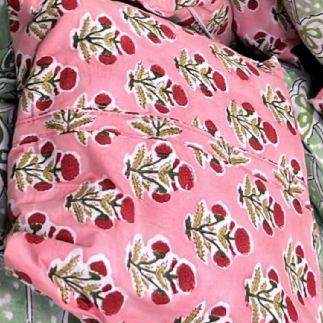 Tote Bag - Blue - Pink - No.10