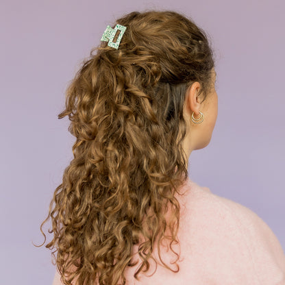 Hair clip Four-leaf clover