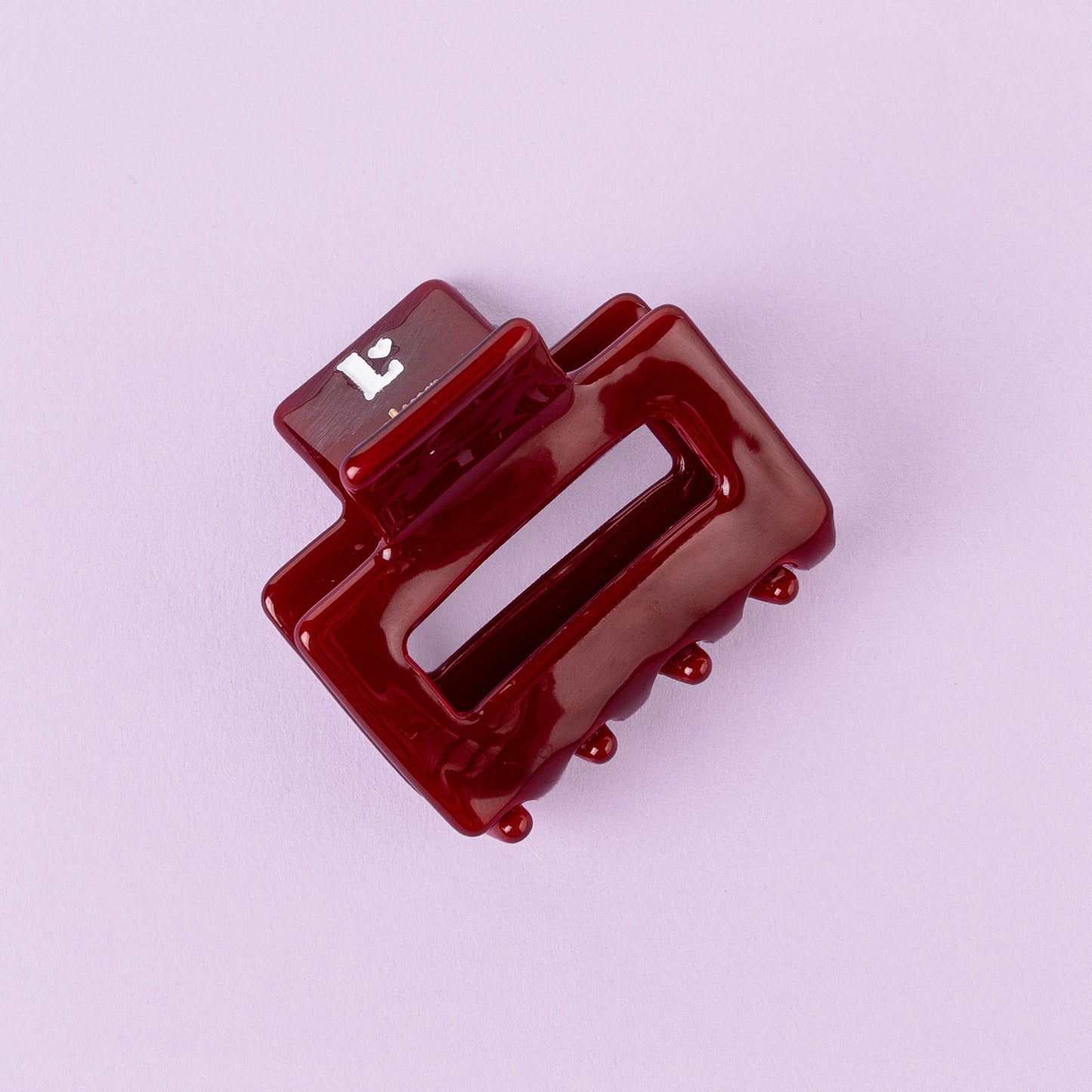 Hair clip Burgundy