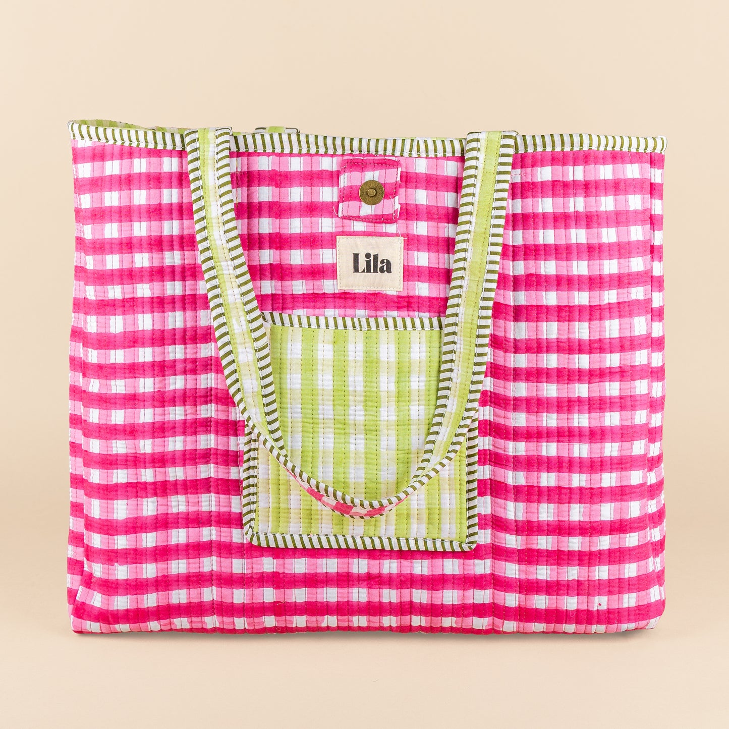Tote Bag - Pastèque - avec trousse de toilette - No.7